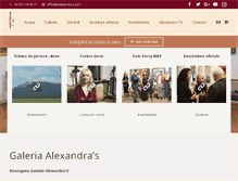 Tablet Screenshot of alexandra-s.com